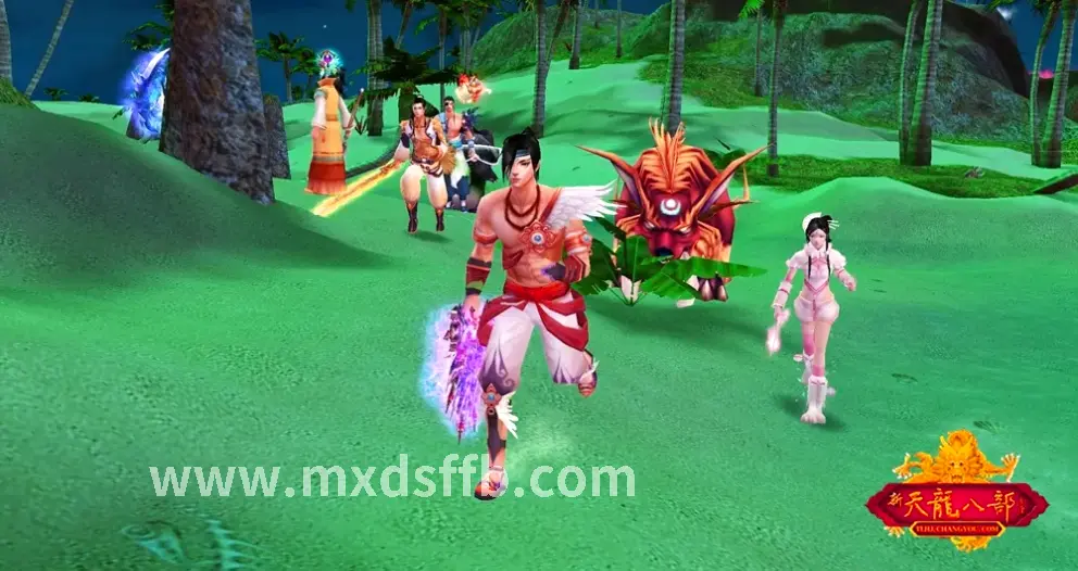 冒险岛游戏场景